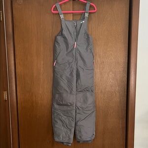Champion Gray Kids bib snow pants